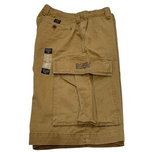 Polo Jeans Co. Ralph Lauren USRL Surplus Cargo Shorts Tan Size 32 NEW